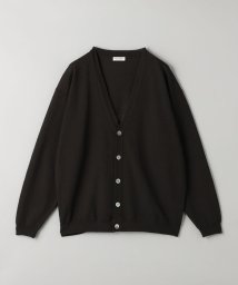 BEAUTY&YOUTH UNITED ARROWS(ビューティーアンドユース　ユナイテッドアローズ)/エアー ミラノリブ Vネック カーディガン/DK.GRAY