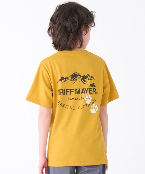 KRIFF MAYER(クリフ メイヤー)/おひさまプリントT（ハイキング）(130－170cm)/イエロー