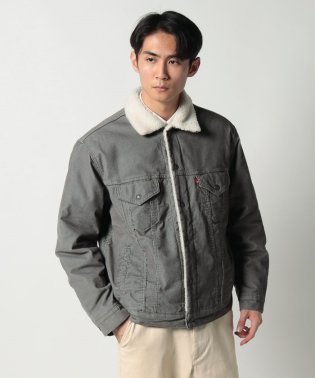 LEVI’S OUTLET/VTG FIT SHERPA TRUCKER PEWTER/506041444