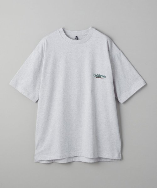 California General Store(カリフォルニア ジェネラルストア)/＜CGS.＞ オーガニックコットン ロゴ Tシャツ/LT.GRAY