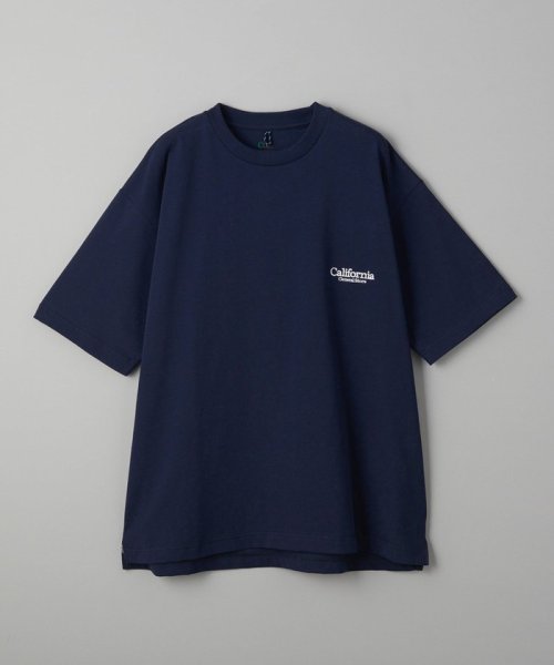 California General Store(カリフォルニア ジェネラルストア)/＜CGS.＞ オーガニックコットン ロゴ Tシャツ/NAVY