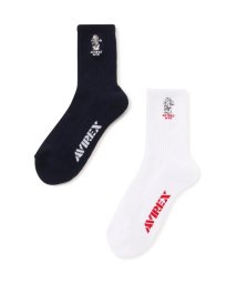 AVIREX(AVIREX)/《直営店限定》NEW YORK TOMCAT SOCKS / ニューヨーク トムキャット ソックス / AVIREX / アヴィレックス/ネイビー