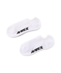 AVIREX(AVIREX)/《直営店限定》ANCLE LOGO SOCKS / アンクル ロゴソックス / AVIREX / アヴィレックス/ホワイト