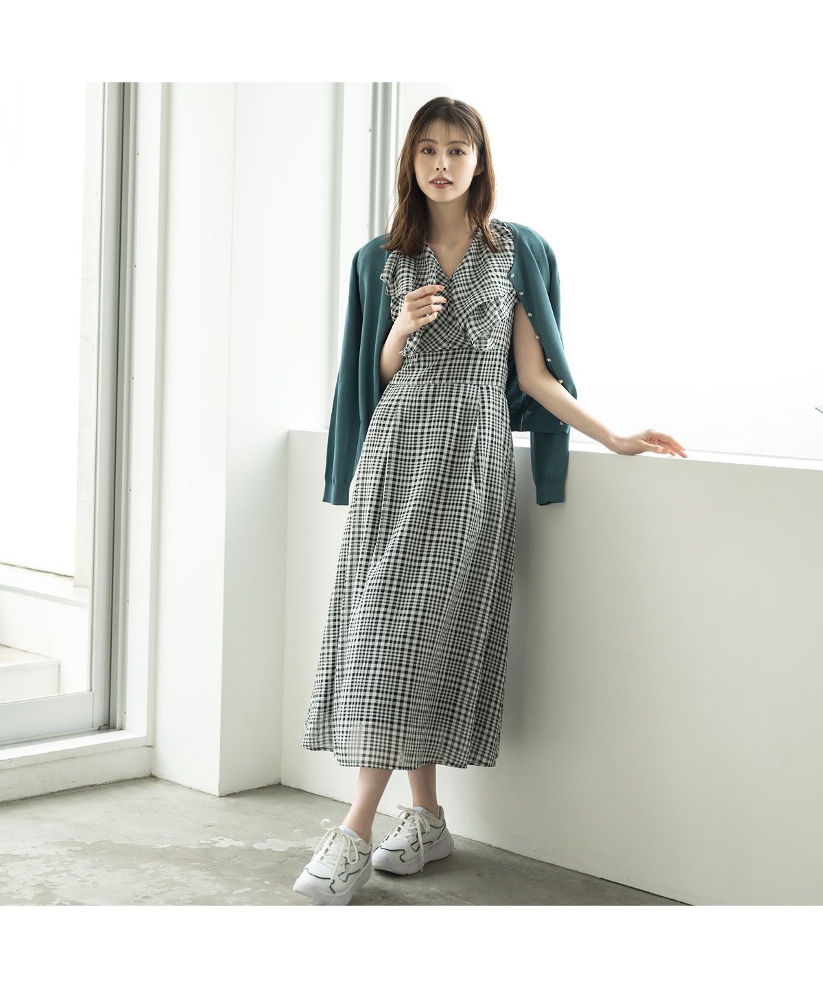 MSGMボンディングフリルワンピース （Sweet Ribbon ワンピース  