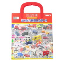 cinemacollection/トミカ ジオラマステッカー おでかけHELLOシール 夜の都会 TOMICA カミオジャパン プレゼント キャラクター グッズ /506050942