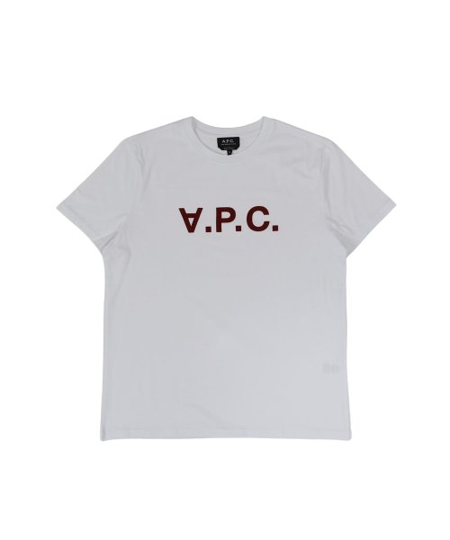 A.P.C.(アーペーセー)/A.P.C. アーペーセー Tシャツ 半袖 メンズ V.P.C. H ブラック ベージュ ダーク ネイビー 黒 COBQX－H26943/その他