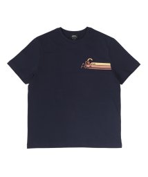 A.P.C.(アーペーセー)/A.P.C. アーペーセー Tシャツ 半袖 メンズ ISAAC オフ ホワイト ダーク ネイビー COEZC－H26327/ネイビー