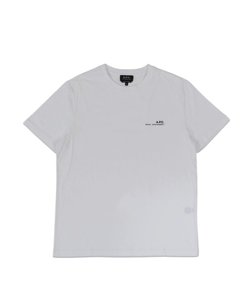 A.P.C.(アーペーセー)/A.P.C. アーペーセー Tシャツ 半袖 メンズ ITEM ホワイト 白 COFBT－H26904/ホワイト