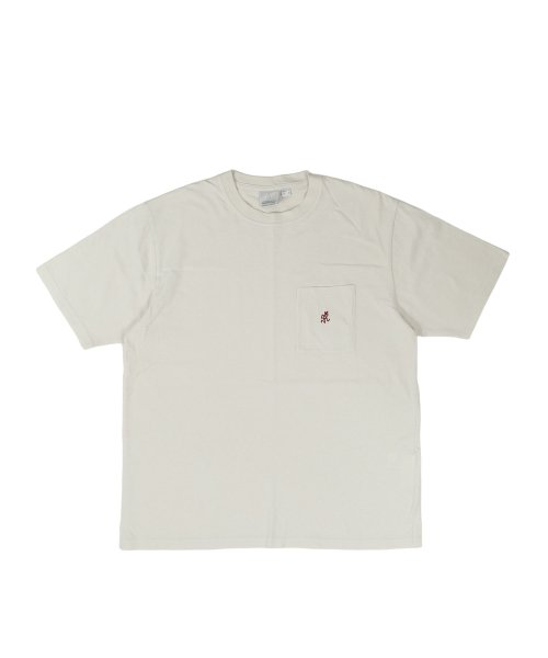 GRAMICCI(グラミチ)/グラミチ GRAMICCI Tシャツ 半袖 ワンポイント メンズ レディース ONE POINT TEE ブラック ホワイト グレー 黒 白 G304－OGJ/ライトベージュ