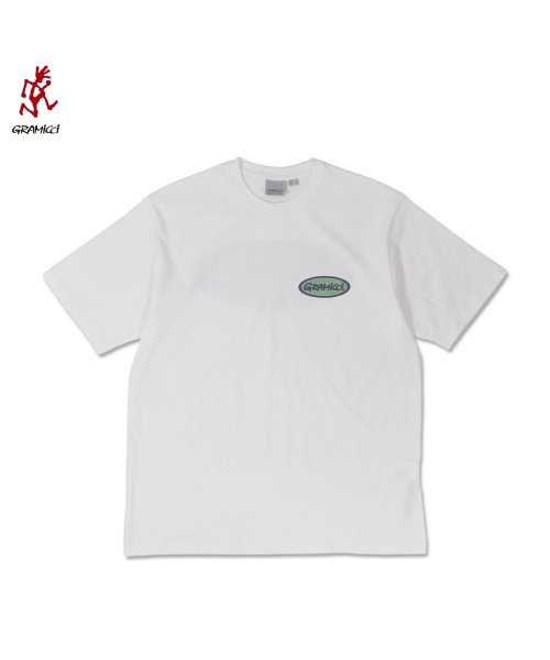 GRAMICCI(グラミチ)/グラミチ GRAMICCI Tシャツ 半袖 オーバル メンズ レディース GRAMICCI OVAL TEE ホワイト 白 G4SU－T077/ホワイト