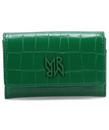 MURUA/ムルーア MURUA カードケース 名刺入れ 定期入れ レディース スリム クロコ CROCO ブラック アイボリー グリーン 黒 MR－W1234/506051294