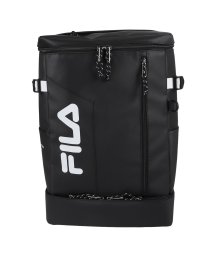 FILA(フィラ)/FILA フィラ リュック バッグ バックパック サイン メンズ レディース 35L ボックス型 撥水 軽量 SIGN ブラック 黒 7763/ブラック系1