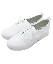 Joy Walker Plus(ジョイウォーカープラス)/Joy Walker Plus ジョイウォーカープラス コンフォートシューズ レースアップ レディース 低反発 COMFORT SHOES ブラック ホワイト /ホワイト