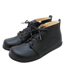 Joy Walker Plus(ジョイウォーカープラス)/Joy Walker Plus ジョイウォーカープラス ショートブーツ レースアップ コンフォート レディース 低反発 SHORT BOOTS ブラック ブラウ/ブラック