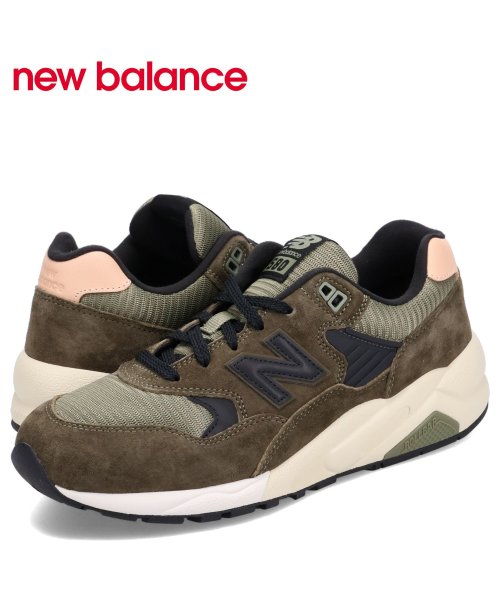 ニューバランス new balance 580 スニーカー メンズ Dワイズ オリーブ MT580ADC ニューバランス balance