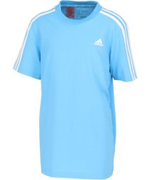 Adidas(アディダス)/adidas アディダス エッセンシャルズ スリーストライプス コットン半袖Tシャツ ECN59/ブルー系1