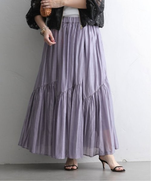 ボリュームティアードスカート 