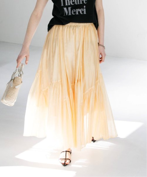 ボリュームティアードスカート 