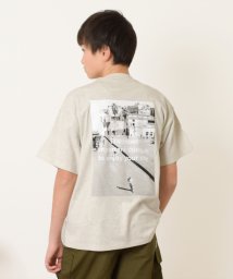GLAZOS(グラソス)/【プチプラ】アソートバックフォト半袖Tシャツ/オートミール