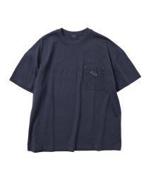 GLAZOS/【STREET】スケーター刺繍ビッグ半袖Tシャツ/506052607