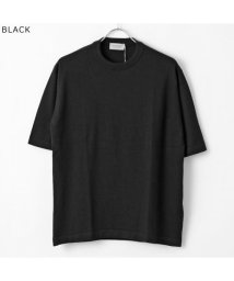 JOHN SMEDLEY(ジョンスメドレー)/JOHN SMEDLEY ニット TINDALL ティンドール クルーネック/ブラック