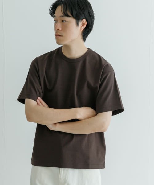 URBAN RESEARCH(アーバンリサーチ)/『XLサイズあり』接触冷感スムージーTシャツ/BROWN