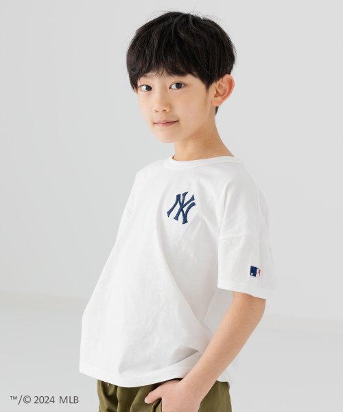 chil2(チルツー)/〈MLB〉半袖Tシャツ/ホワイト