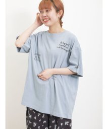 Samansa Mos2/刺繍アソートTシャツ/506052850