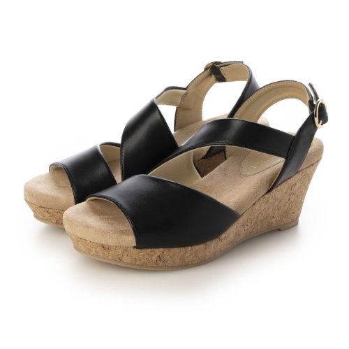 サンダル レディース ウエッジソール 厚底 6.5cmヒール 美脚 靴 歩きやすい おしゃれ ふかふか 極厚クッションインソール 軽量 軽い 楽ちん 疲れにくい 人気・おすすめ｜省スペース設計・旅行向けにおすすめ お得商品 プライバシー配送 国内発送・安心販売体制