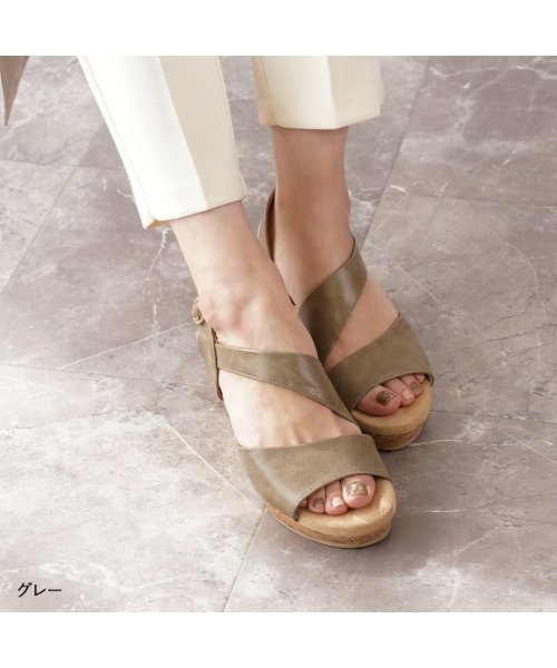 サンダル レディース ウエッジソール 厚底 6.5cmヒール 美脚 靴 歩きやすい おしゃれ ふかふか 極厚クッションインソール 軽量 軽い 楽ちん 疲れにくい 人気・おすすめ｜省スペース設計・旅行向けにおすすめ お得商品 プライバシー配送 国内発送・安心販売体制