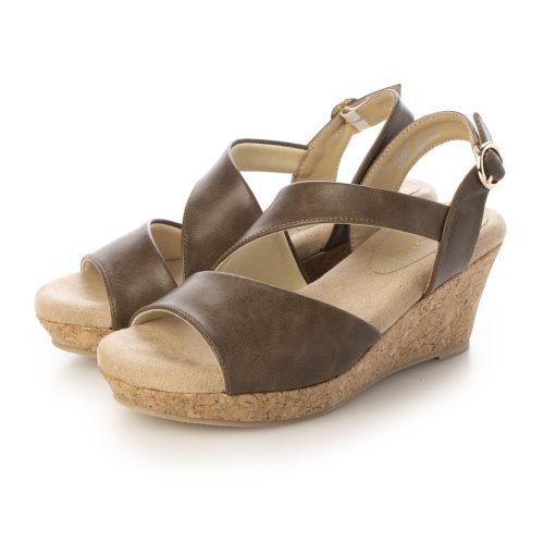 サンダル レディース ウエッジソール 厚底 6.5cmヒール 美脚 靴 歩きやすい おしゃれ ふかふか 極厚クッションインソール 軽量 軽い 楽ちん 疲れにくい 人気・おすすめ｜省スペース設計・旅行向けにおすすめ お得商品 プライバシー配送 国内発送・安心販売体制