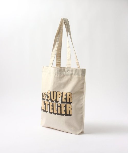 417 EDIFICE(フォーワンセブン　エディフィス)/【LE SUPER ATELIER】Totebag / トートバッグ/ナチュラル