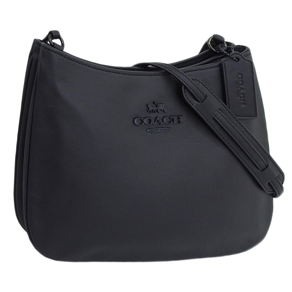 美品】COACH ショルダーバッグ ジェス レザー ブラック F39856 