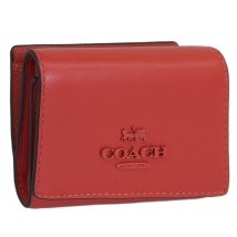 COACH/COACH コーチ MICRO WALLET マイクロ ウォレット 三つ折り 財布 レザー/506053004