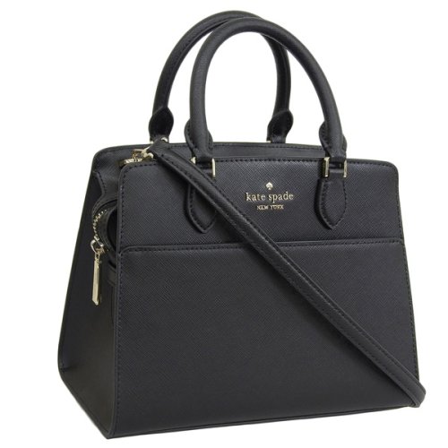 kate spade new york(ケイトスペードニューヨーク)/KATE SPADE ケイトスペード MADISON SMALL SATCHEL マディソン スモール ハンド バッグ 斜めがけ ショルダー バッグ 2WAY /ブラック