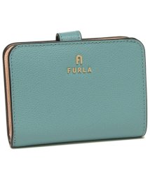 FURLA/フルラ 二つ折り財布 カメリア ブルー ベージュ レディース FURLA WP00315 ARE000 2718S/506053066