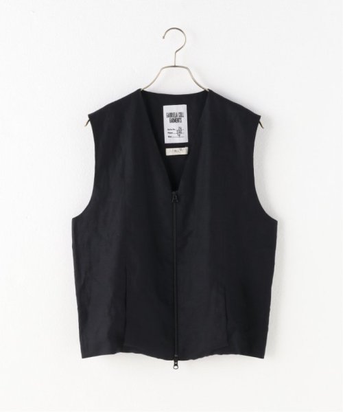 JOURNAL STANDARD(ジャーナルスタンダード)/【GABRIELA COLL GARMENTS / ガブリエラ コール ガーメンツ】 LINEN VEST/ブラック