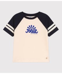 PETIT BATEAU(プチバトー)/プリント半袖Ｔシャツ/ホワイト