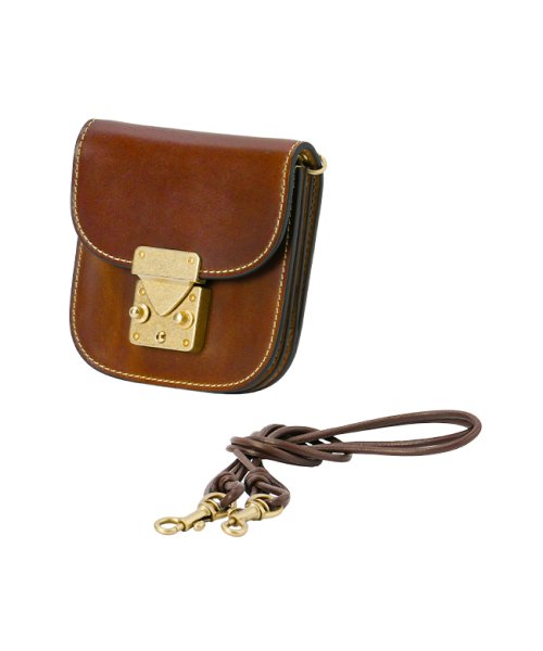 SLOW スロウ 財布 ミニ財布 小さい財布 ミニウォレット ネックウォレット メンズ レディース コードバン 本革 Cordovan SO877P Cordovan