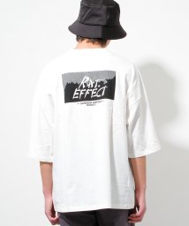 RAT EFFECT(ラット エフェクト)/Moutain スーパーBIG Tシャツ/オフホワイト