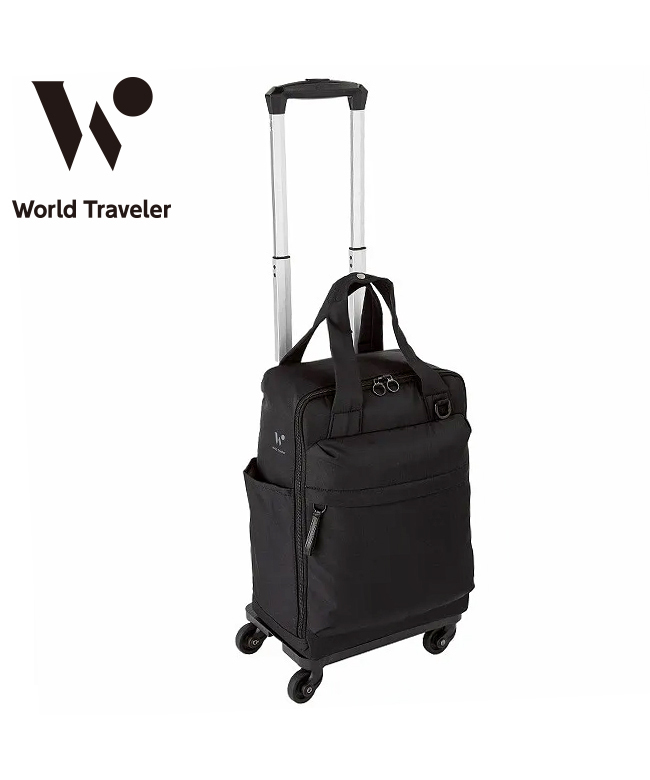 ワールドトラベラー スーツケース ソフト キャリーケース 24L 機内持ち込み Sサイズ SS 軽量 World Traveler  17536(506053468) | ワールドトラベラー(World Traveler) - MAGASEEK