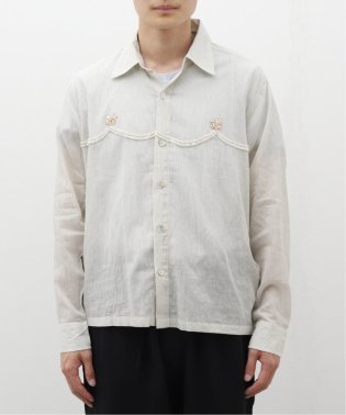 EDIFICE/Kartik Research (カーティックリサーチ) Hand Embroidered SHIRT S24－28/506053582