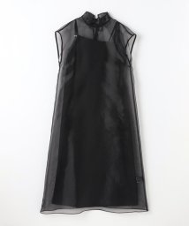 EMMEL REFINES(エメル リファインズ)/＜kaene＞アシメインナー オーガンジー ドレス ワンピース/BLACK
