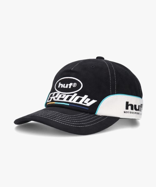 HUF(HUF)/HUF X GREDDY RACING TEAM HAT/ブラック