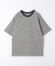 monkey time(モンキータイム)/＜VATANLOOP × monkey time＞ オーガニック ボーダー Tシャツ/DK.GREEN