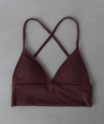 UNITED ARROWS(ユナイテッドアローズ)/＜TAARA＞STRAP CROP TOP/スイムウエア/PURPLE