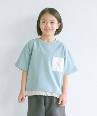 green label relaxing （Kids）/TJ コンビポケット Tシャツ 100cm－130cm/506031045