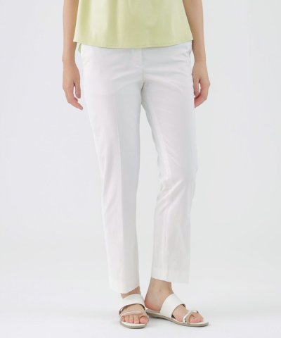 【美シリーズ】【接触冷感】【UV対策】【ウォッシャブル】ストレッチテーパードパン