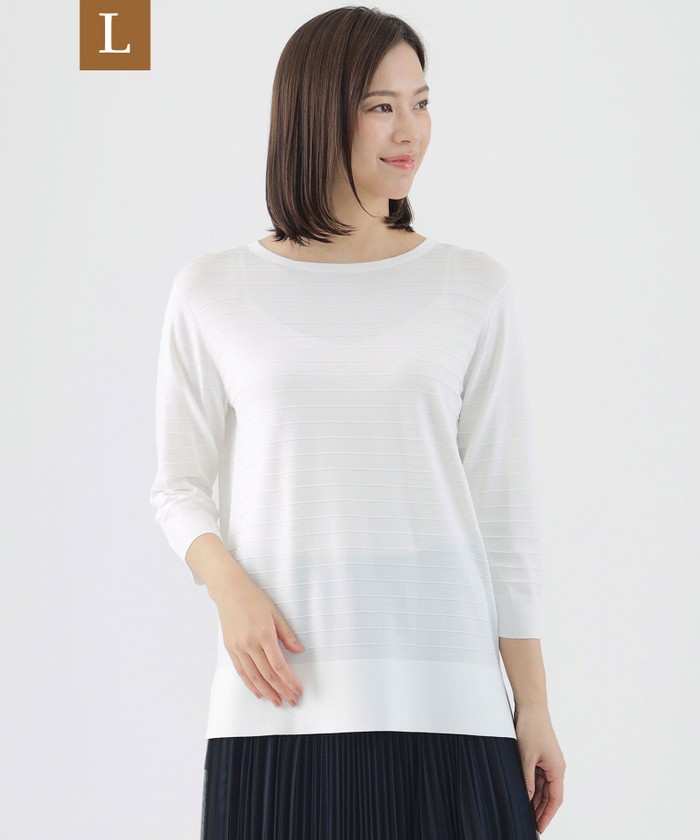 TRANS WORK トランスワーク【新品】　ニット　ラメ入り　L 30,000～¥49,999｜ニット・セーター｜TRANS WORK(Lサイズ