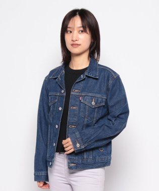 LEVI’S OUTLET/EX－BOYFRIEND TRUCKER NEU BLUE/506041458